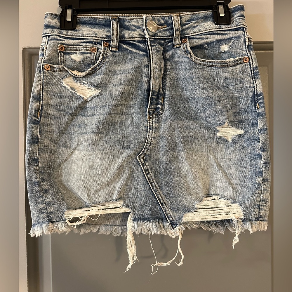 AE denim skirt